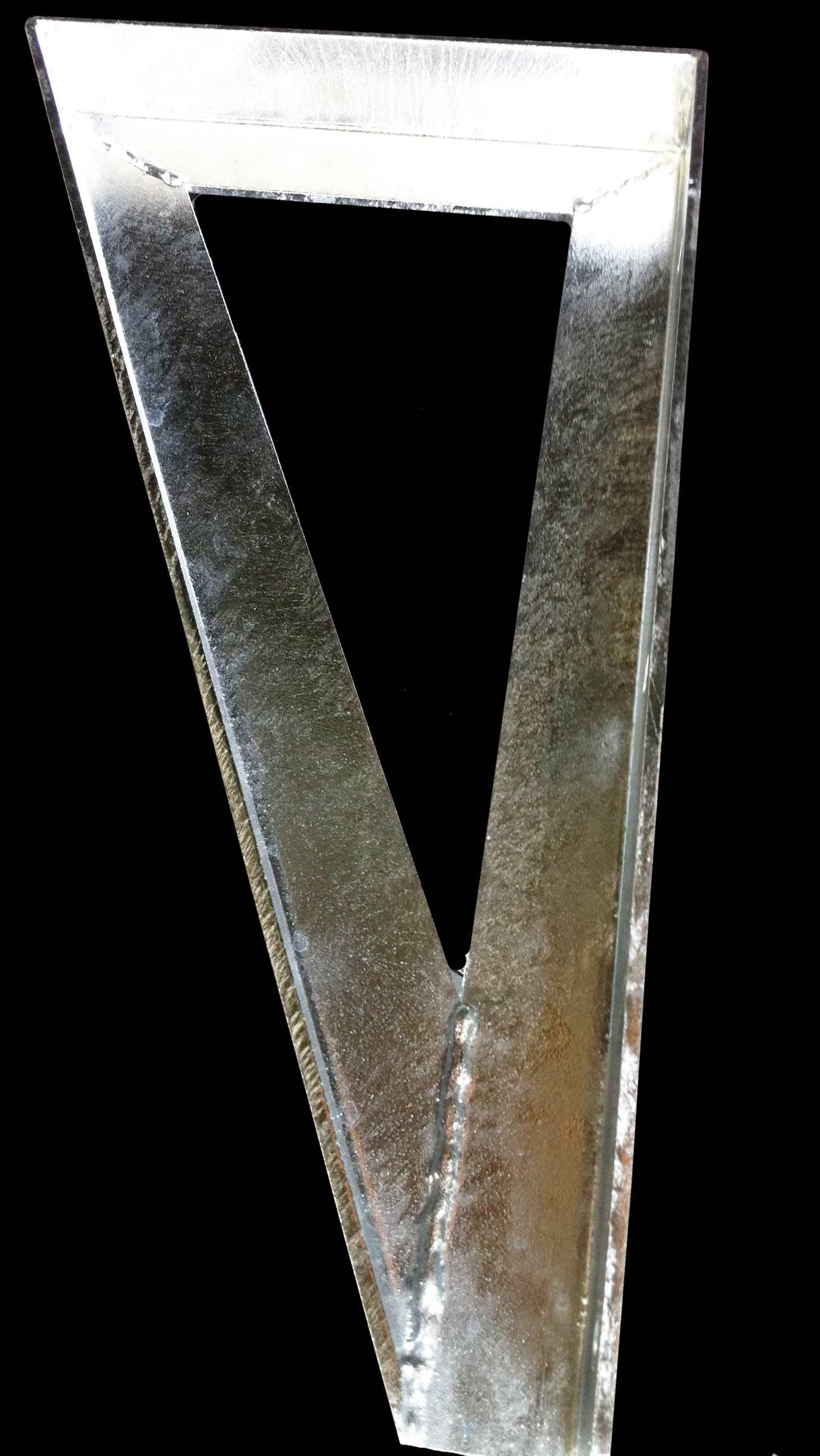 照明取付用ブラケット　溶融亜鉛めっき処理